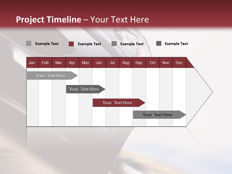 Detail Horsepower Technology PowerPoint Template