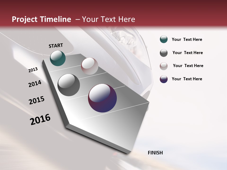 Detail Horsepower Technology PowerPoint Template
