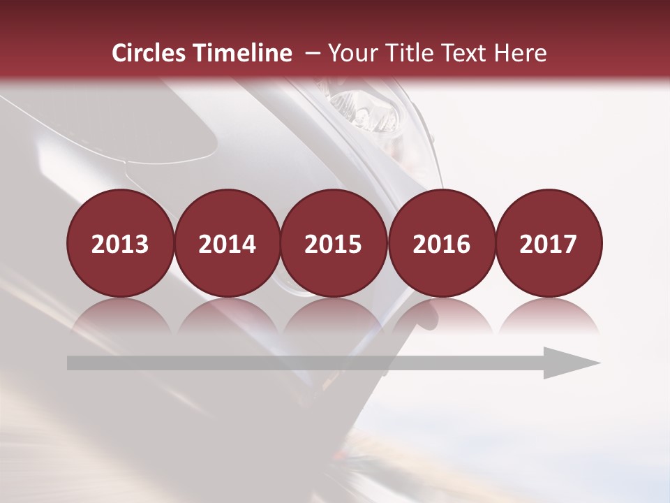 Detail Horsepower Technology PowerPoint Template