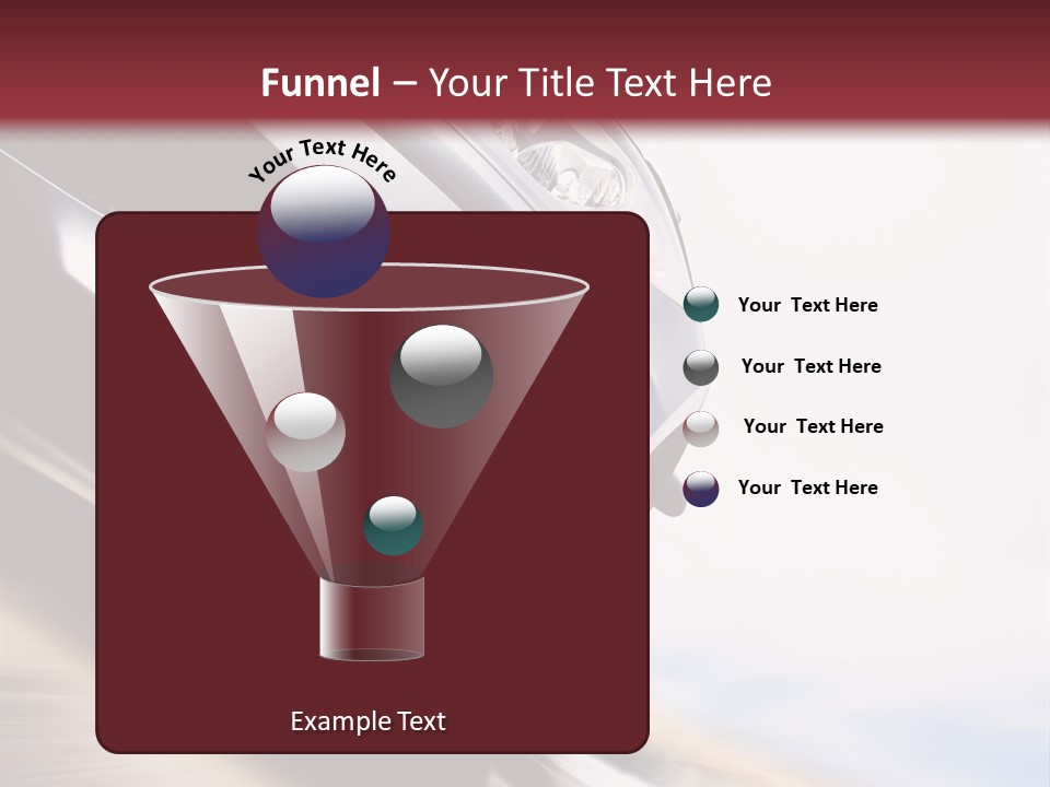 Detail Horsepower Technology PowerPoint Template
