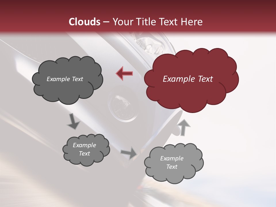 Detail Horsepower Technology PowerPoint Template