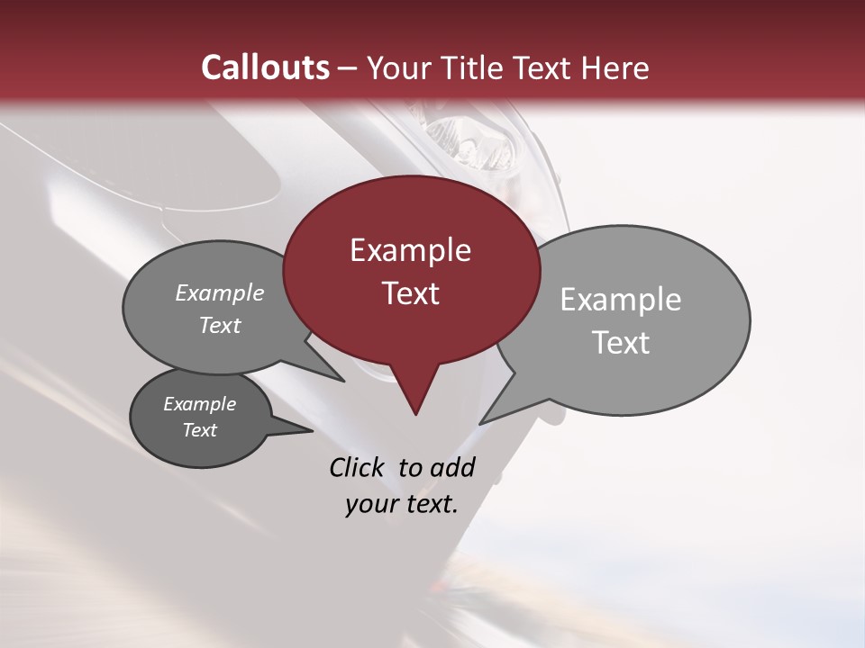 Detail Horsepower Technology PowerPoint Template