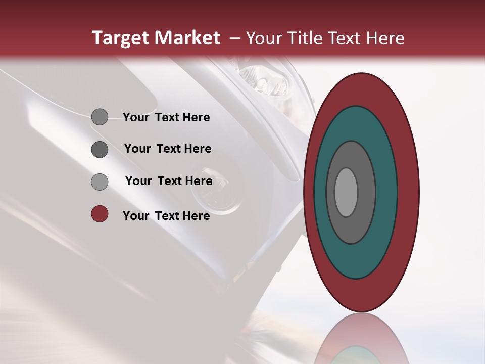 Detail Horsepower Technology PowerPoint Template