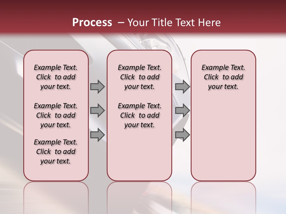 Detail Horsepower Technology PowerPoint Template