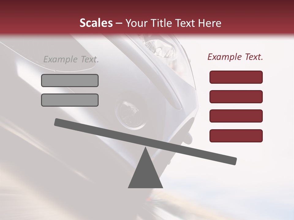 Detail Horsepower Technology PowerPoint Template