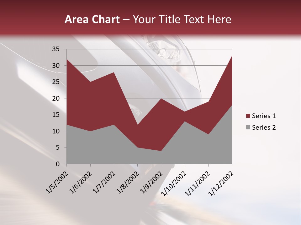 Detail Horsepower Technology PowerPoint Template