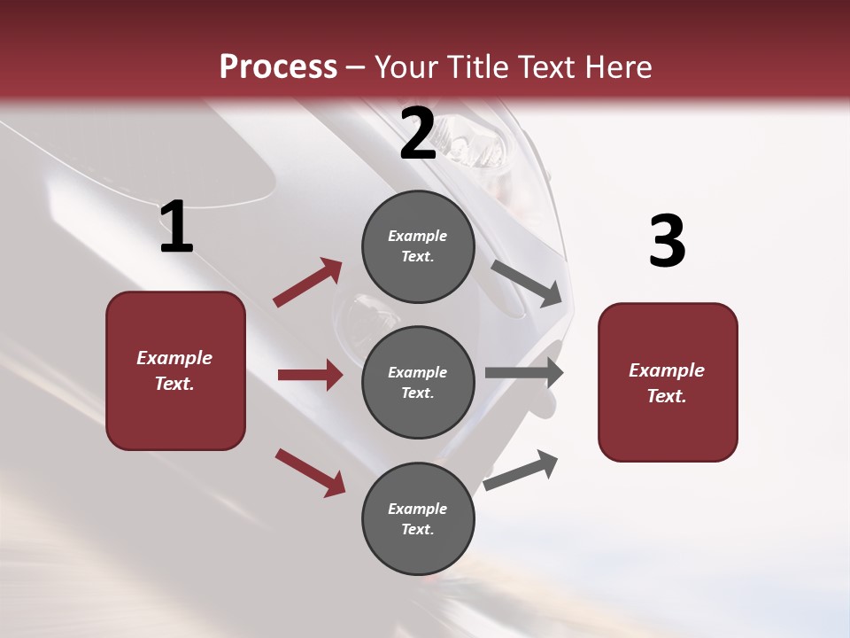 Detail Horsepower Technology PowerPoint Template