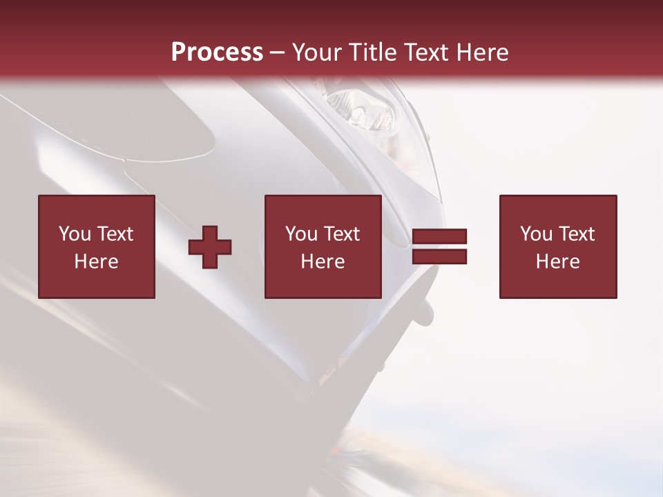 Detail Horsepower Technology PowerPoint Template