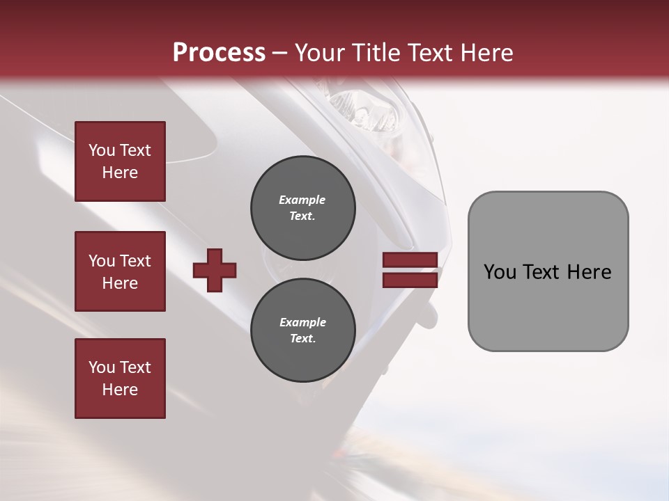 Detail Horsepower Technology PowerPoint Template