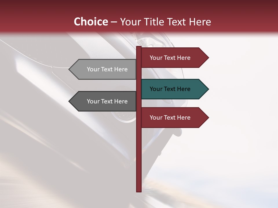 Detail Horsepower Technology PowerPoint Template