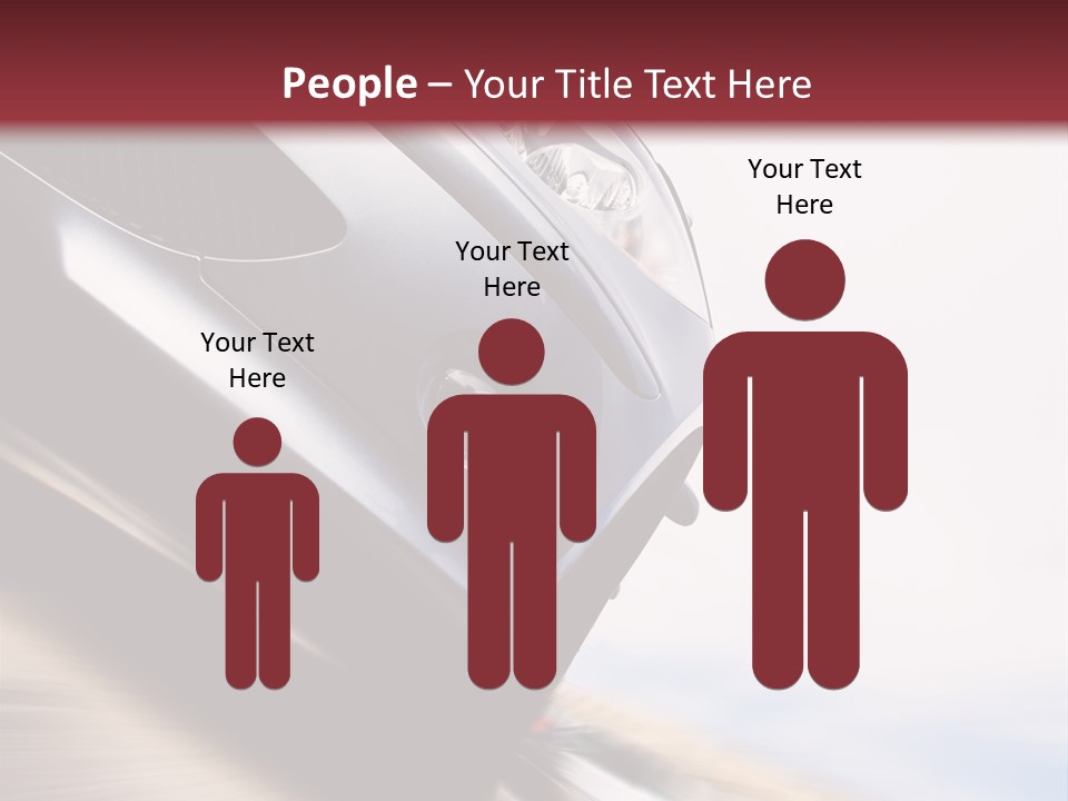 Detail Horsepower Technology PowerPoint Template