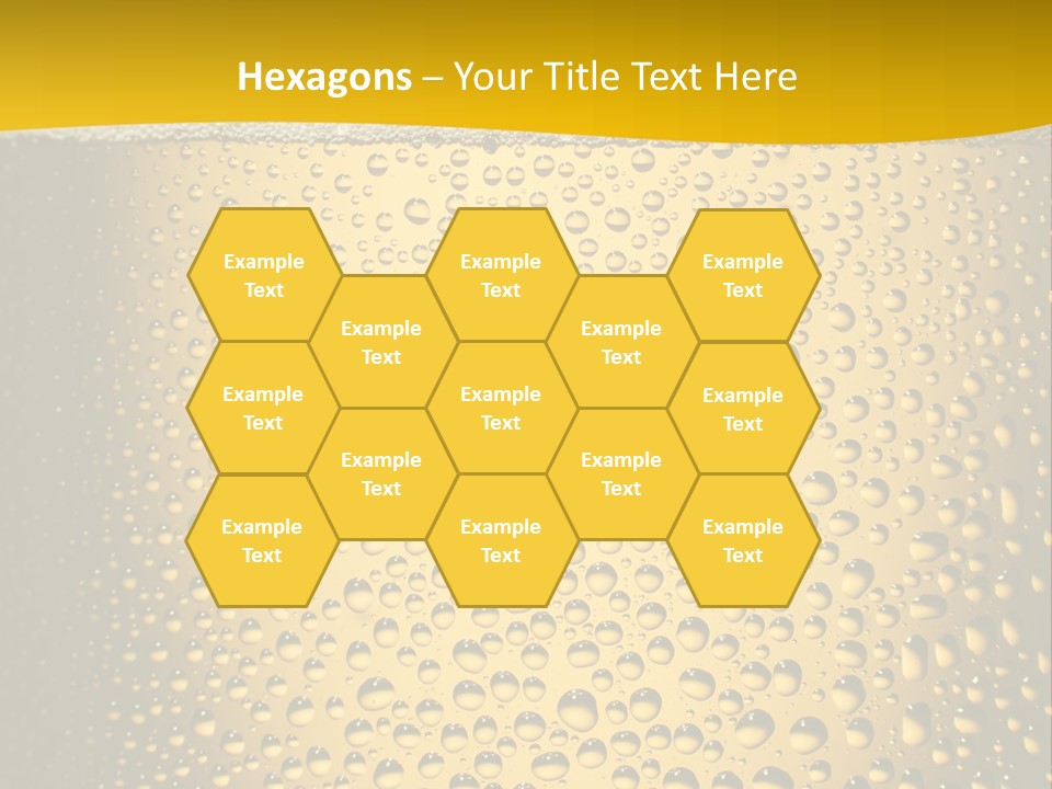 Cold Cool Beer PowerPoint Template