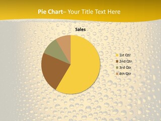 Cold Cool Beer PowerPoint Template