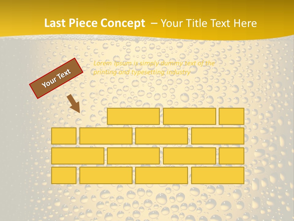 Cold Cool Beer PowerPoint Template