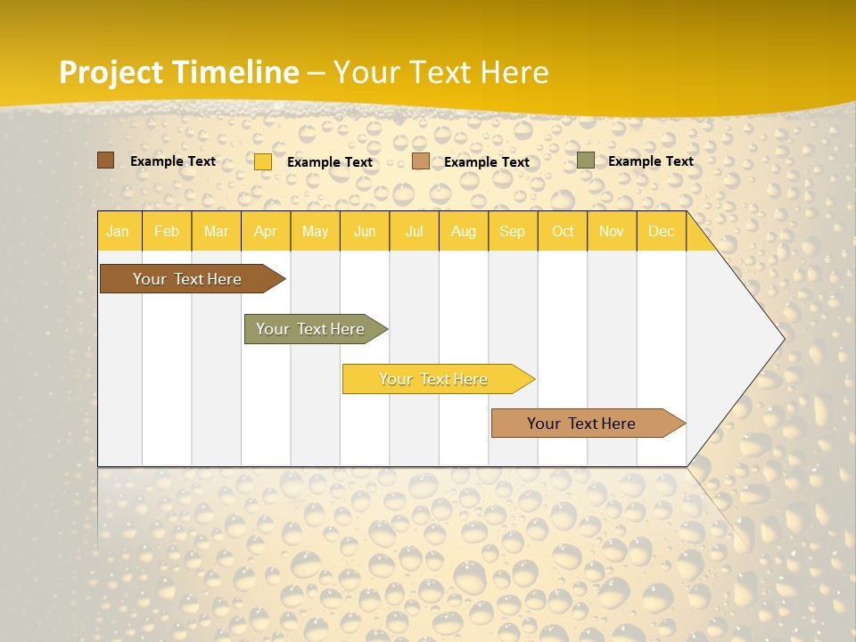 Cold Cool Beer PowerPoint Template
