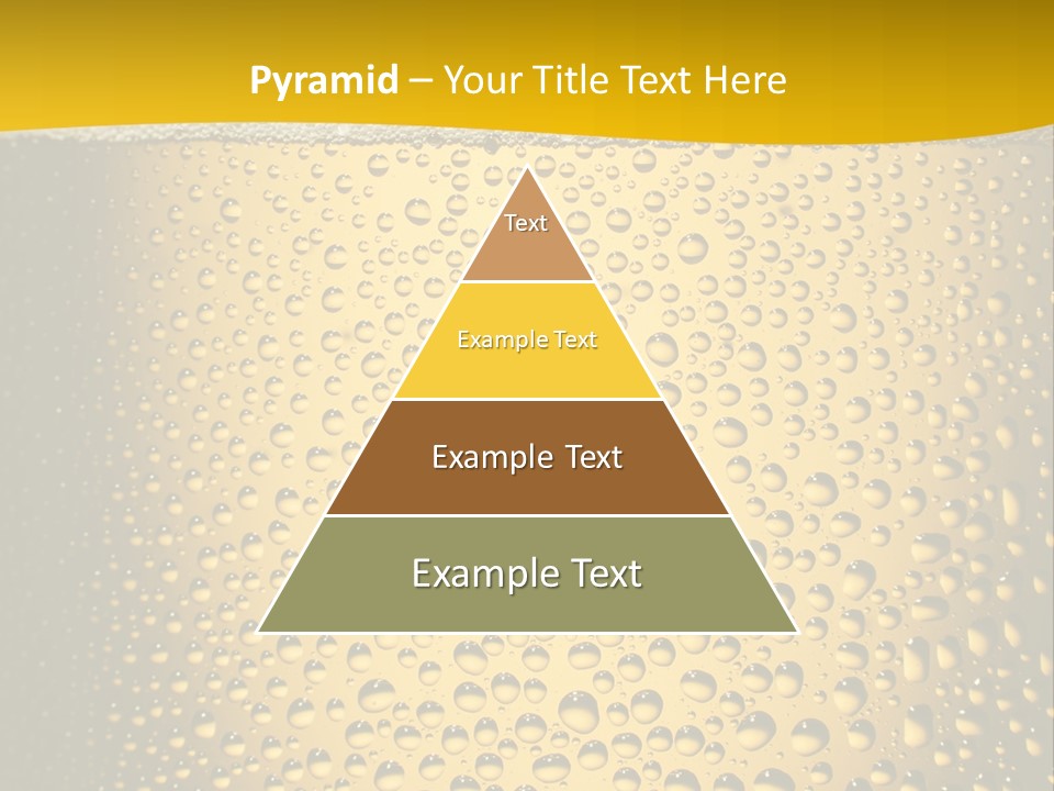 Cold Cool Beer PowerPoint Template