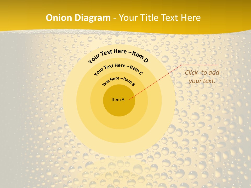 Cold Cool Beer PowerPoint Template