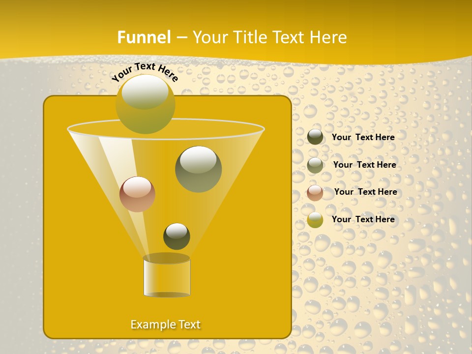 Cold Cool Beer PowerPoint Template