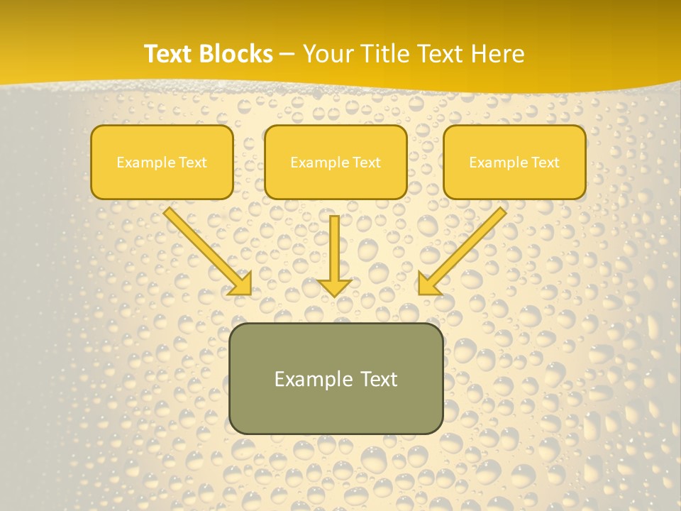 Cold Cool Beer PowerPoint Template