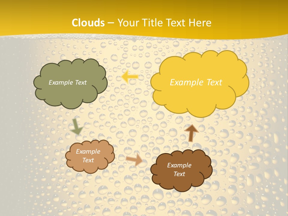 Cold Cool Beer PowerPoint Template