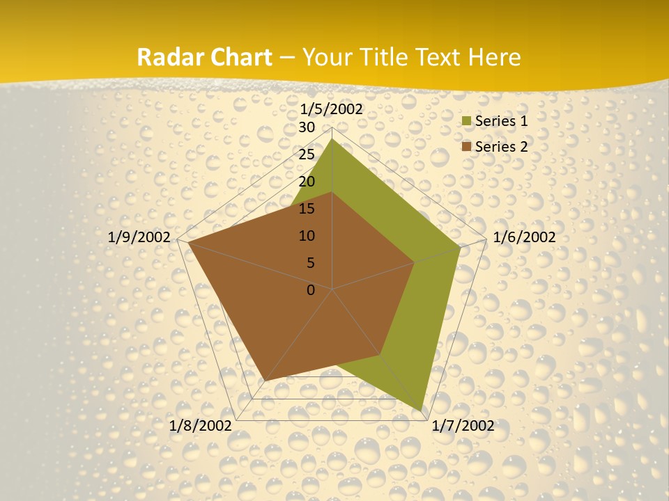 Cold Cool Beer PowerPoint Template