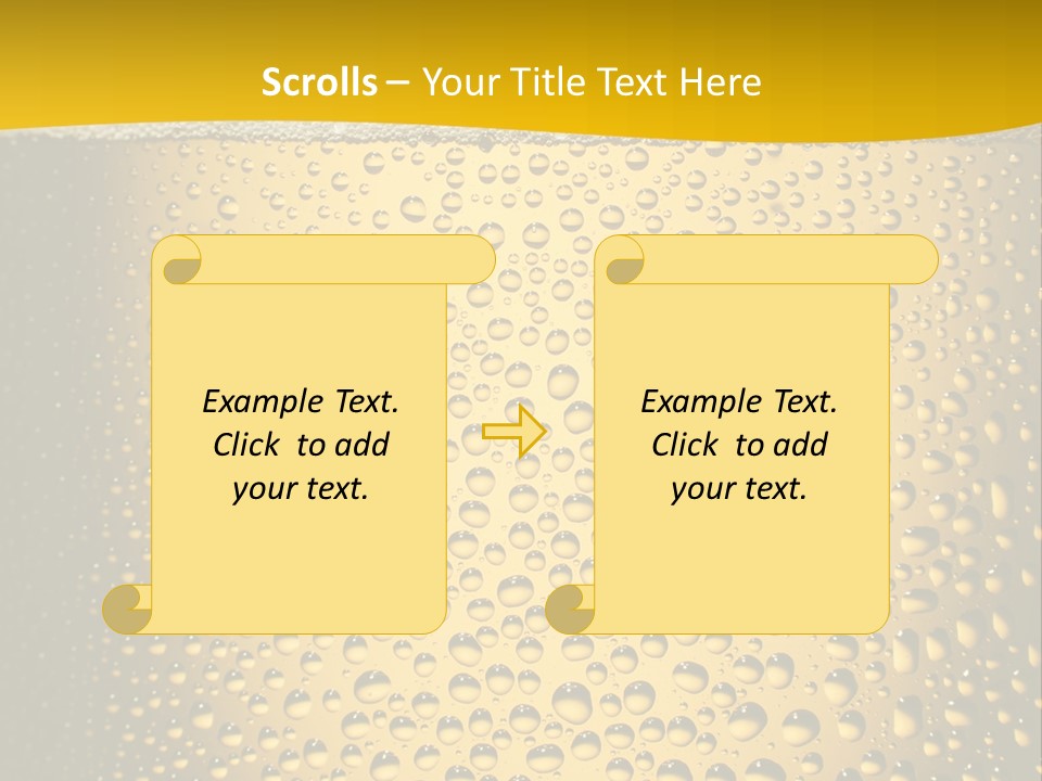 Cold Cool Beer PowerPoint Template