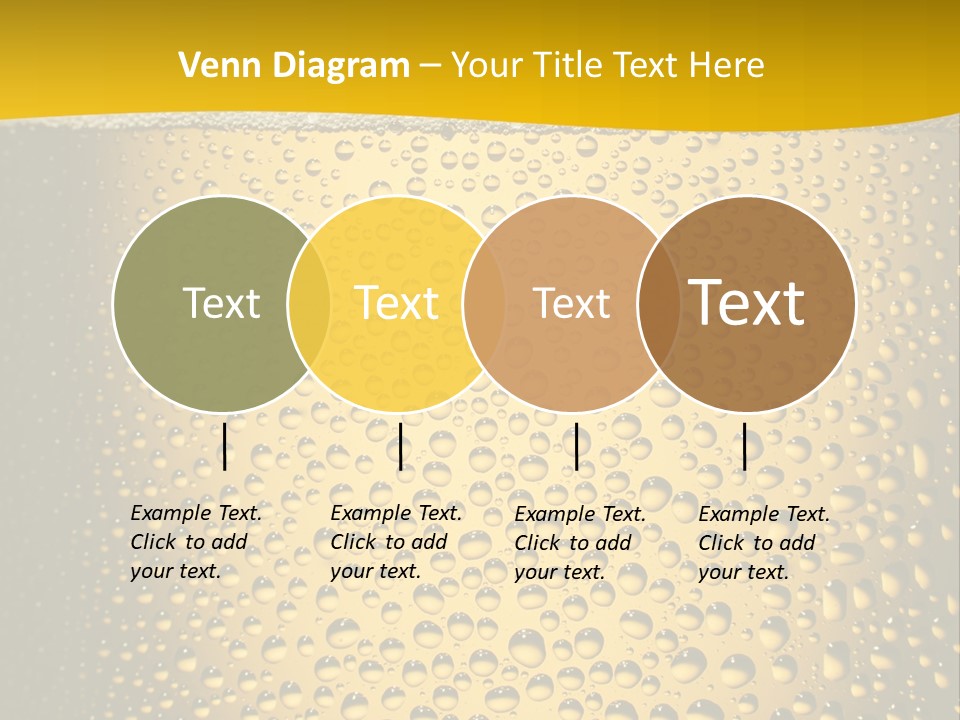 Cold Cool Beer PowerPoint Template