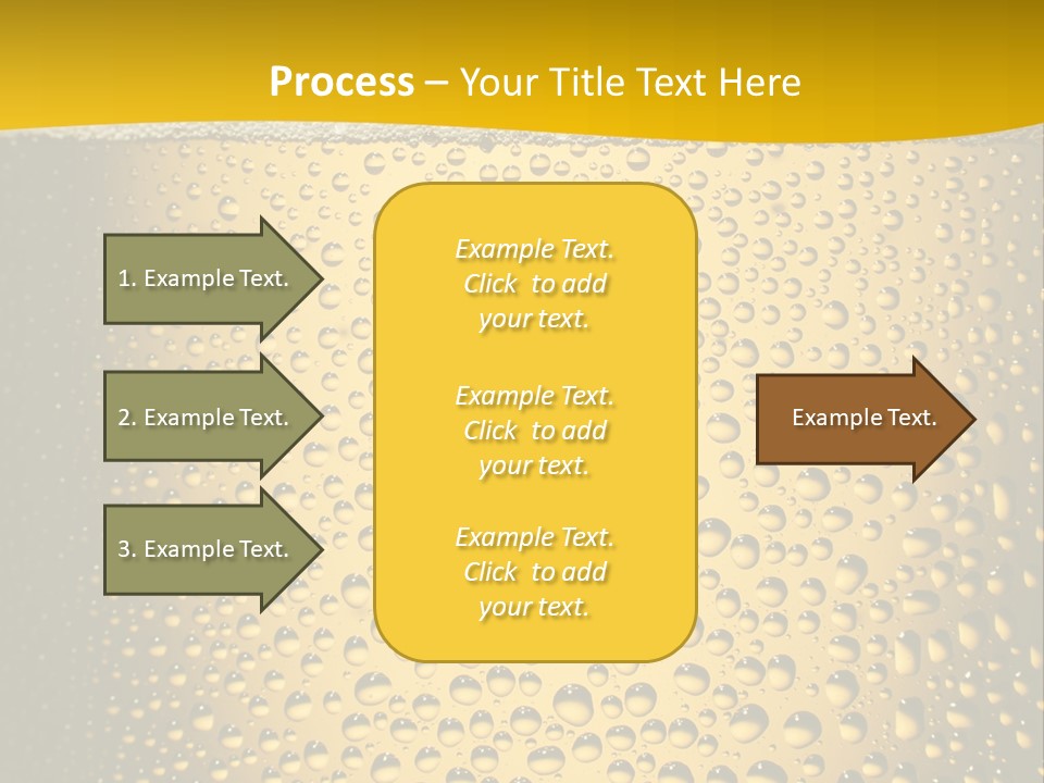 Cold Cool Beer PowerPoint Template