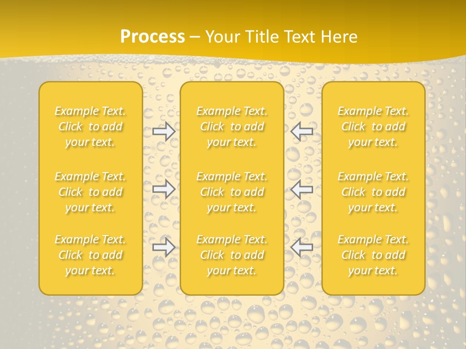 Cold Cool Beer PowerPoint Template