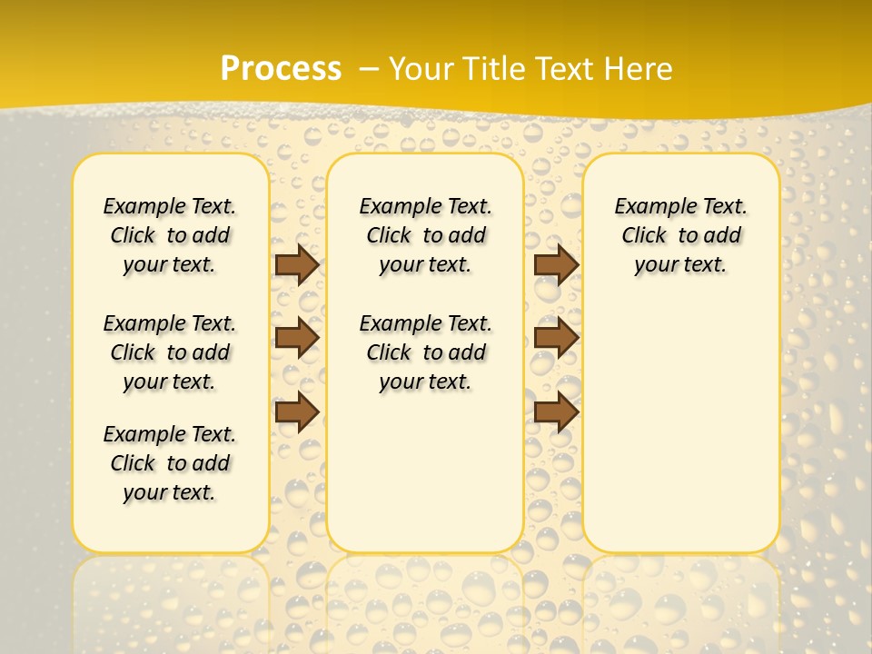 Cold Cool Beer PowerPoint Template