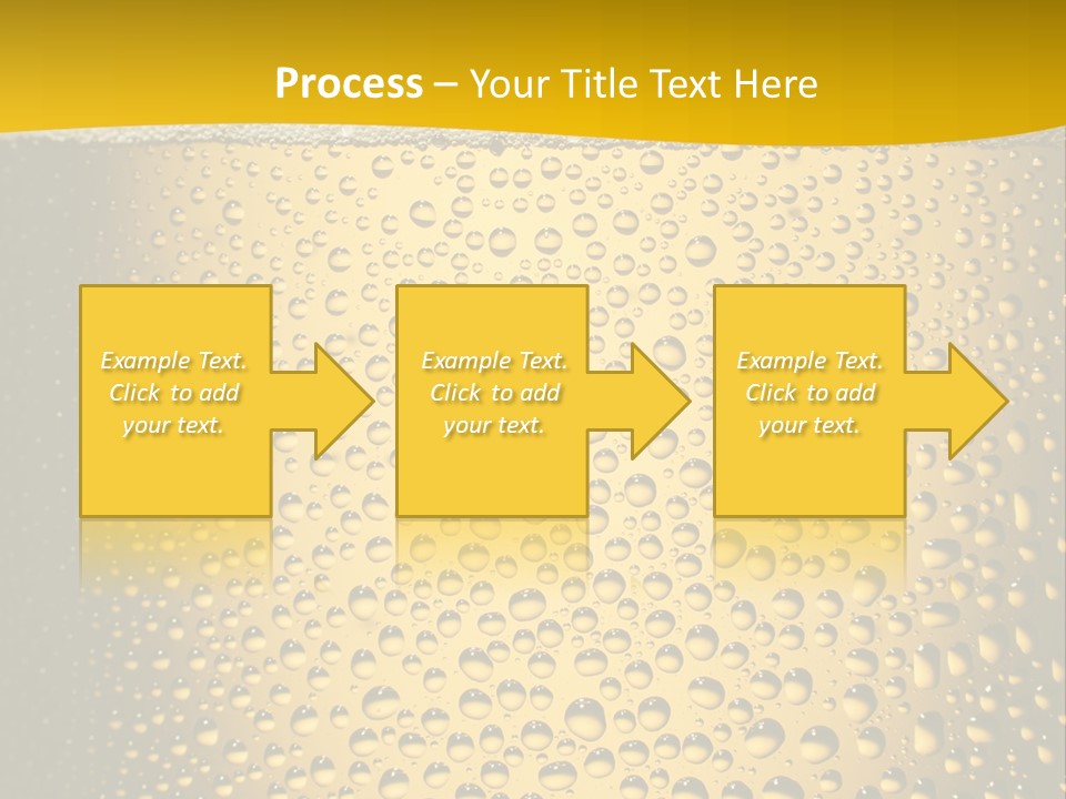 Cold Cool Beer PowerPoint Template