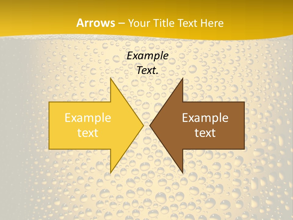 Cold Cool Beer PowerPoint Template