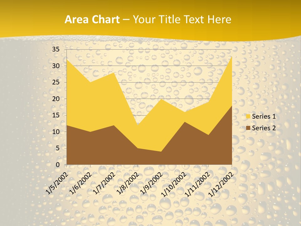Cold Cool Beer PowerPoint Template