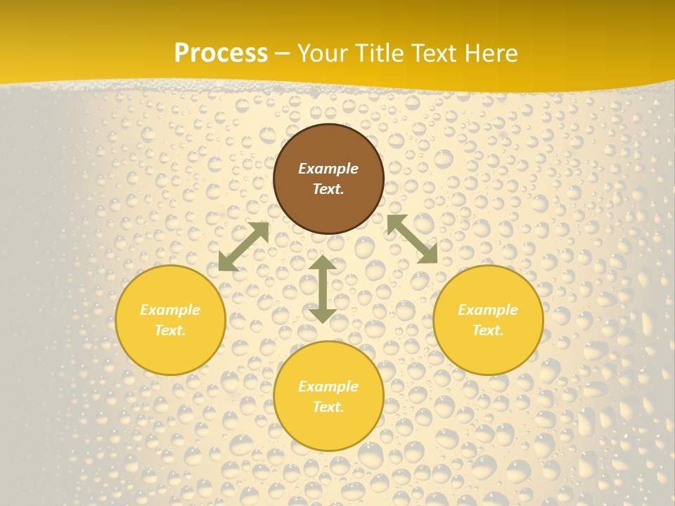 Cold Cool Beer PowerPoint Template