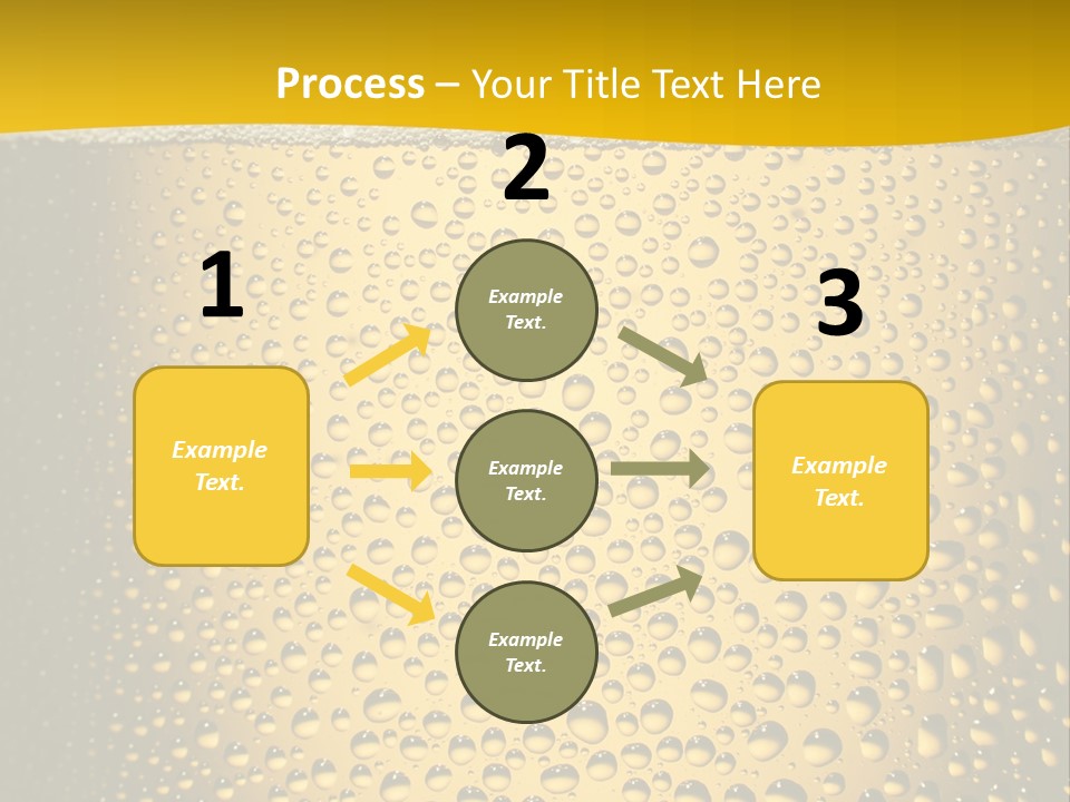 Cold Cool Beer PowerPoint Template
