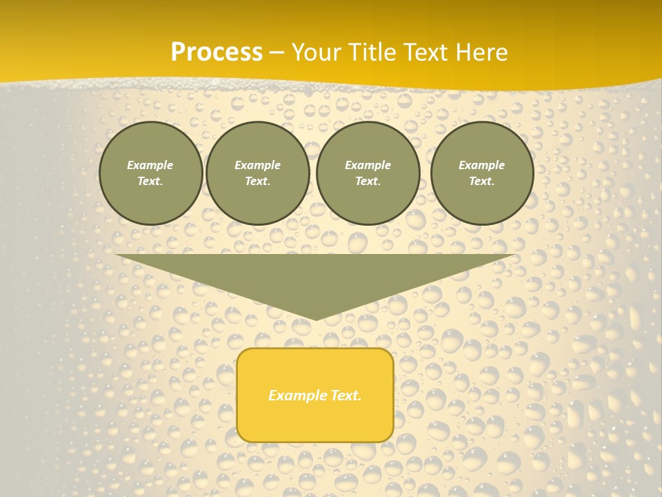 Cold Cool Beer PowerPoint Template