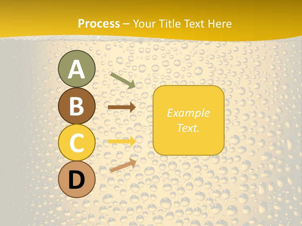 Cold Cool Beer PowerPoint Template