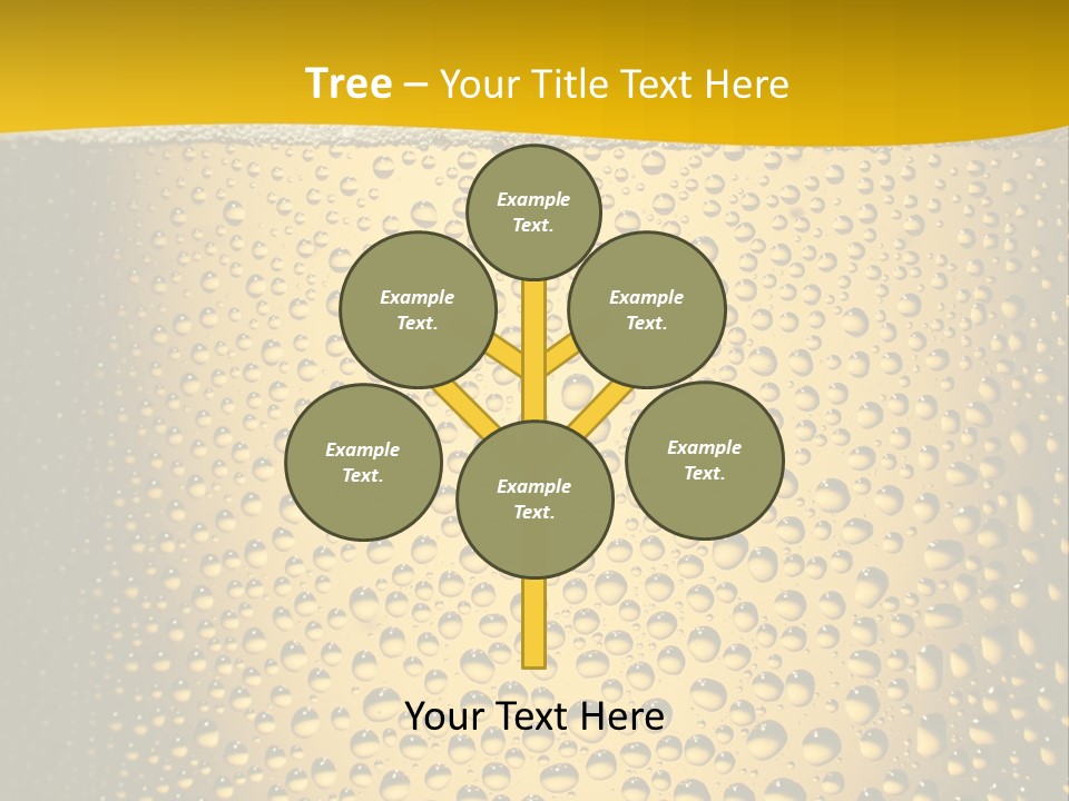 Cold Cool Beer PowerPoint Template