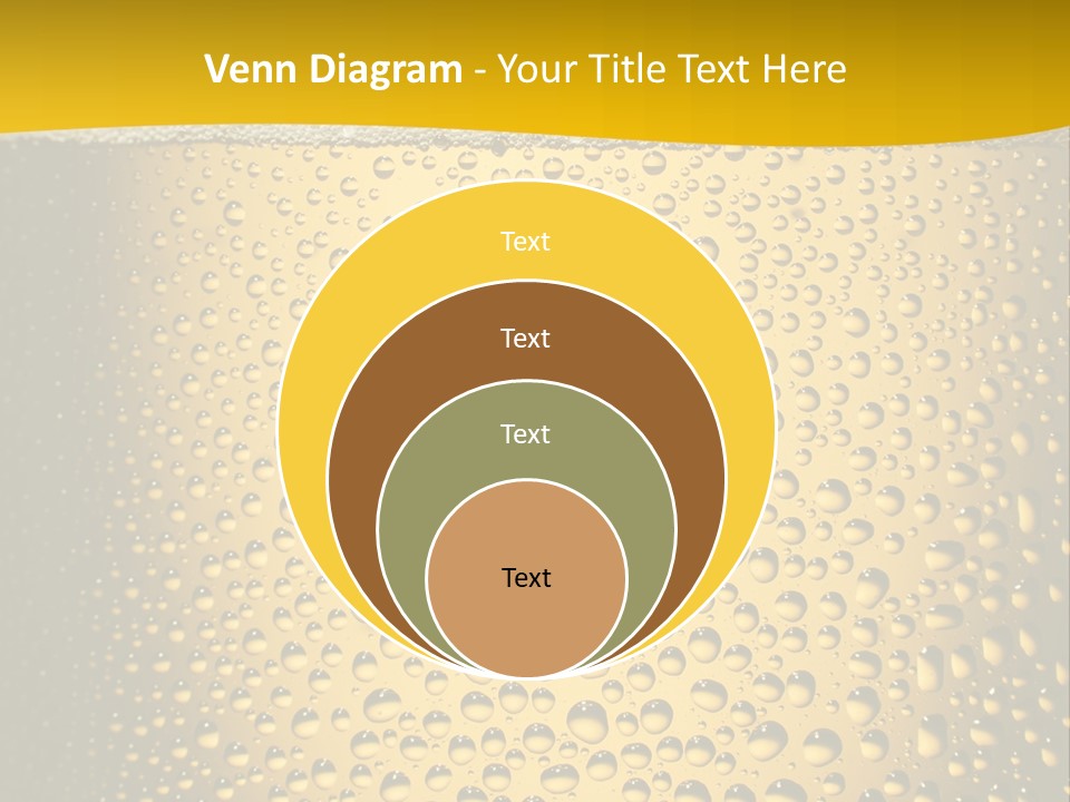 Cold Cool Beer PowerPoint Template