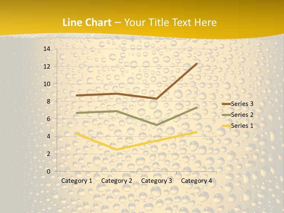 Cold Cool Beer PowerPoint Template