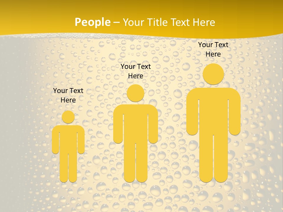 Cold Cool Beer PowerPoint Template