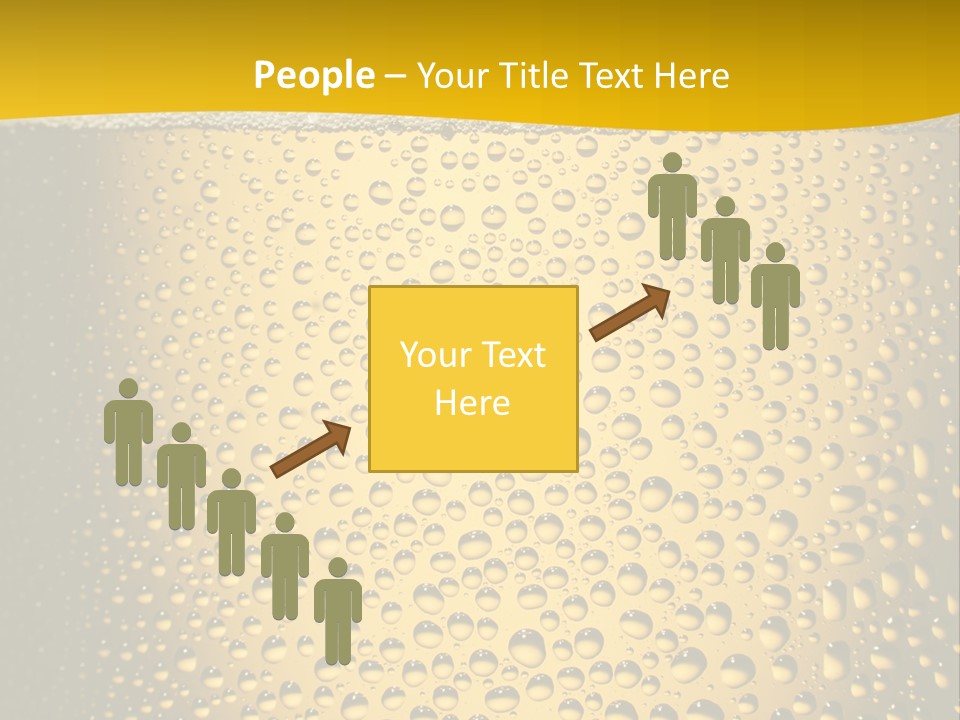 Cold Cool Beer PowerPoint Template