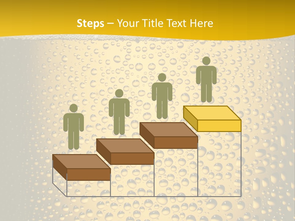 Cold Cool Beer PowerPoint Template