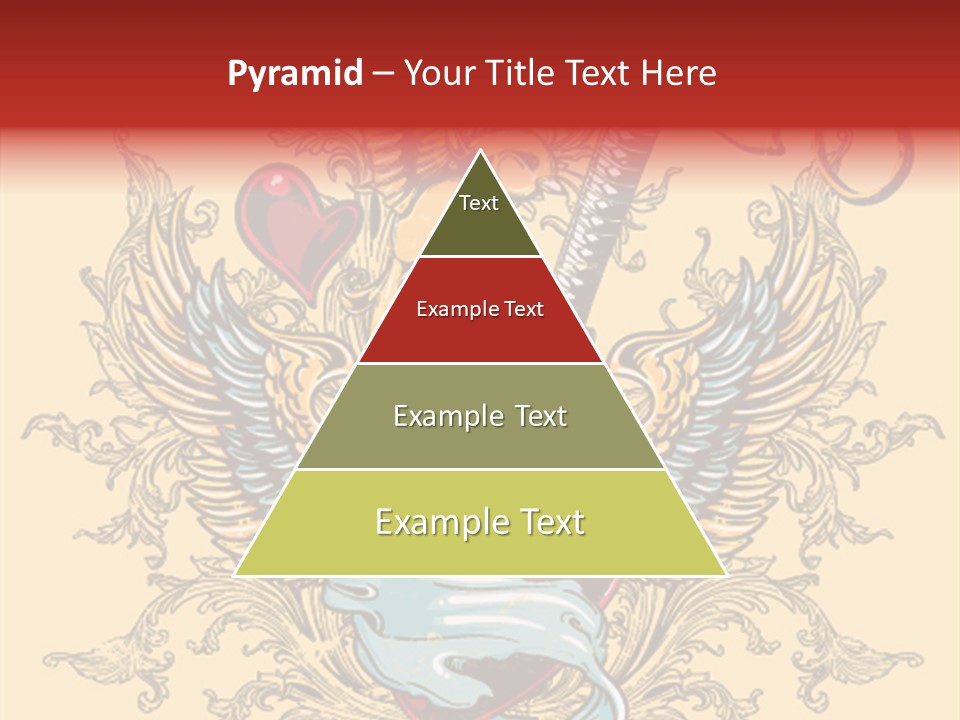 Curl Artistic Element PowerPoint Template