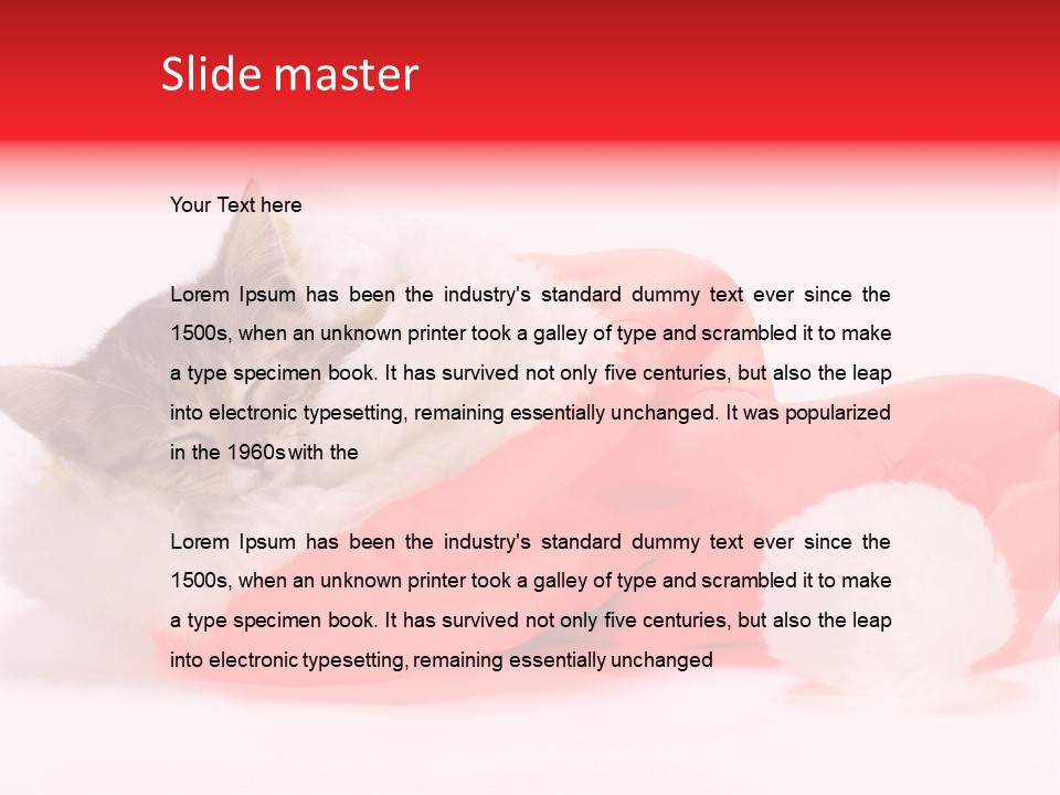 Event Merry Baby PowerPoint Template