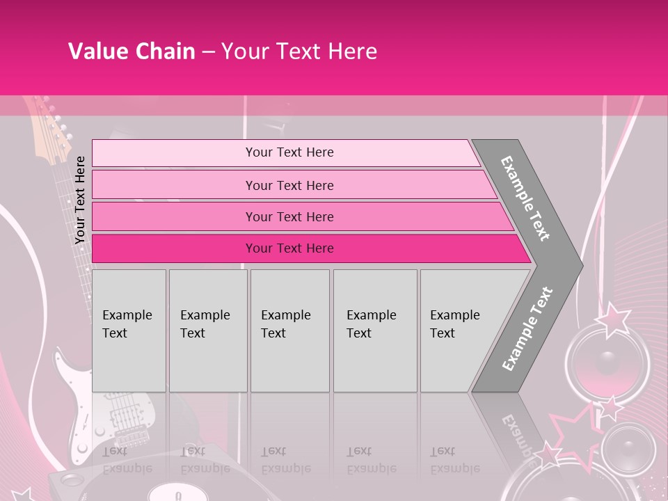 Bass Electro Vector PowerPoint Template