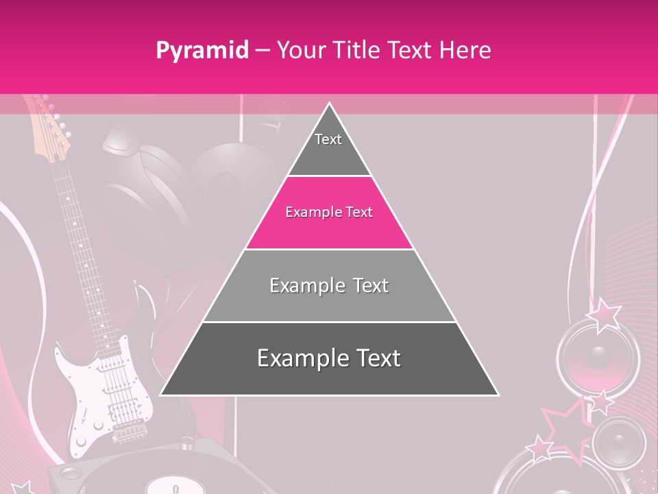 Bass Electro Vector PowerPoint Template