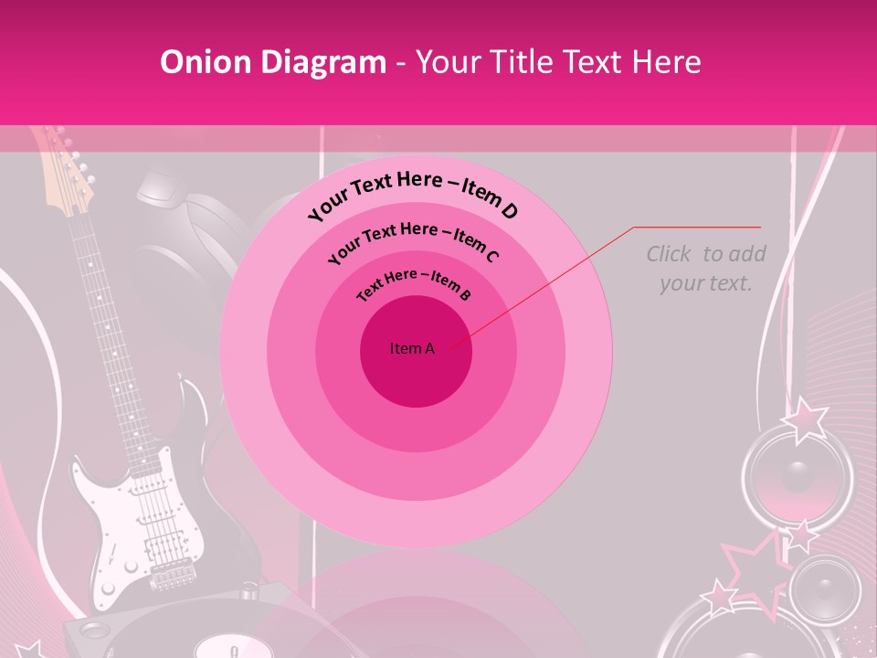 Bass Electro Vector PowerPoint Template