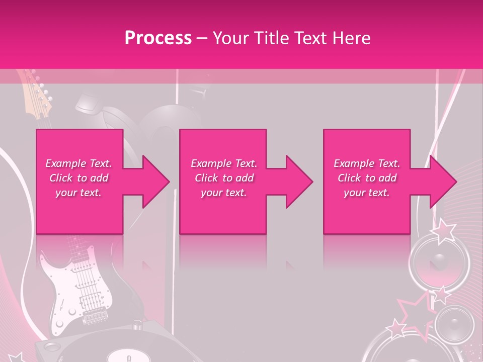 Bass Electro Vector PowerPoint Template