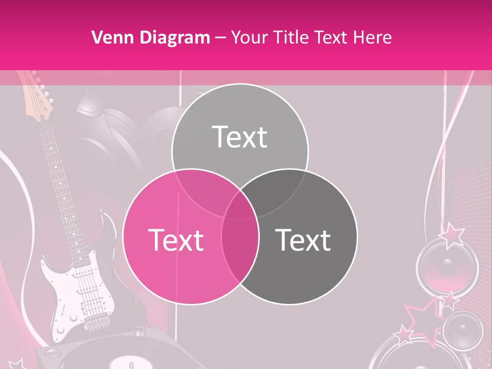 Bass Electro Vector PowerPoint Template